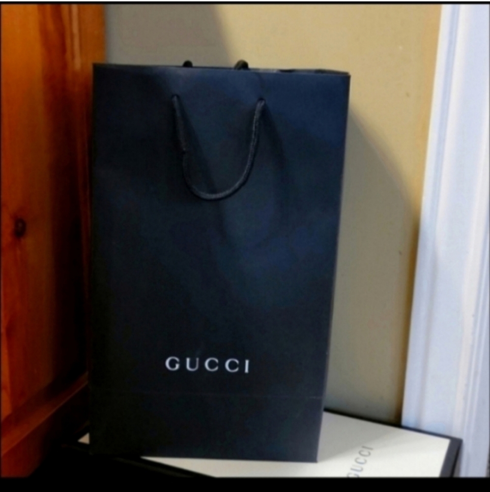 Gucci shopping bagblack,Black, 15x9 inches